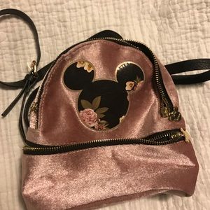 Velvet Mickey backpack